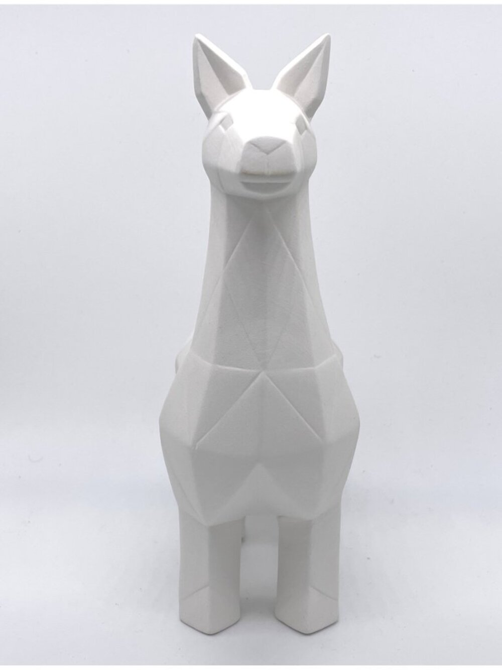 MAYCO Faceted Llama Bisque MB1539 Figurine Ceramic Pottery 9.5" Unfinished Art - Picture 6 of 9